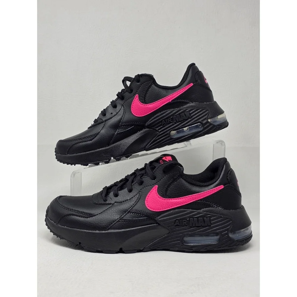 Nike Women's Air Max Excee Black Pink Sneaker Shoes DC9437-001 Size 6.5 New